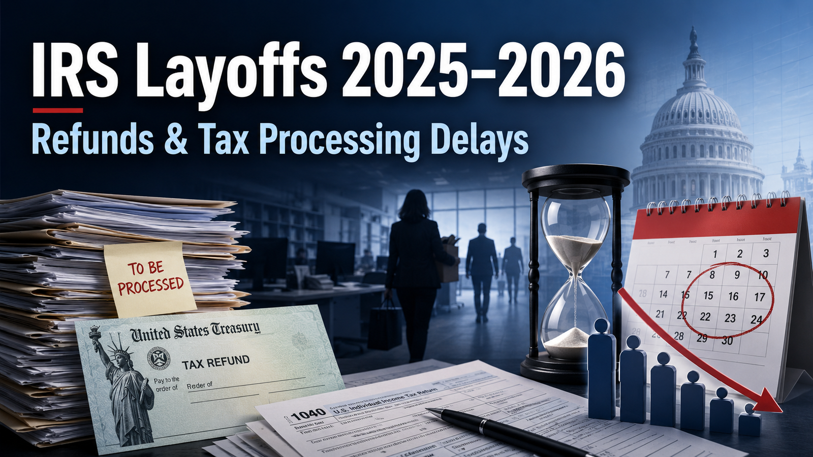 IRS Layoffs 2025–2026: DOGE Cuts, Refund Delays, What Changed | EskiSignal