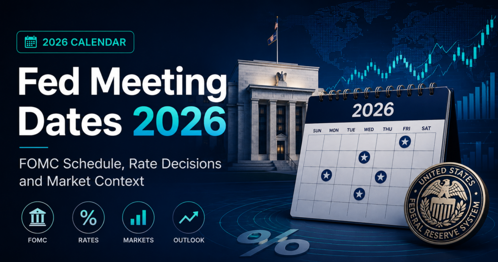 Fed Meeting Dates 2026: FOMC Schedule, Rate Decisions and Market Context