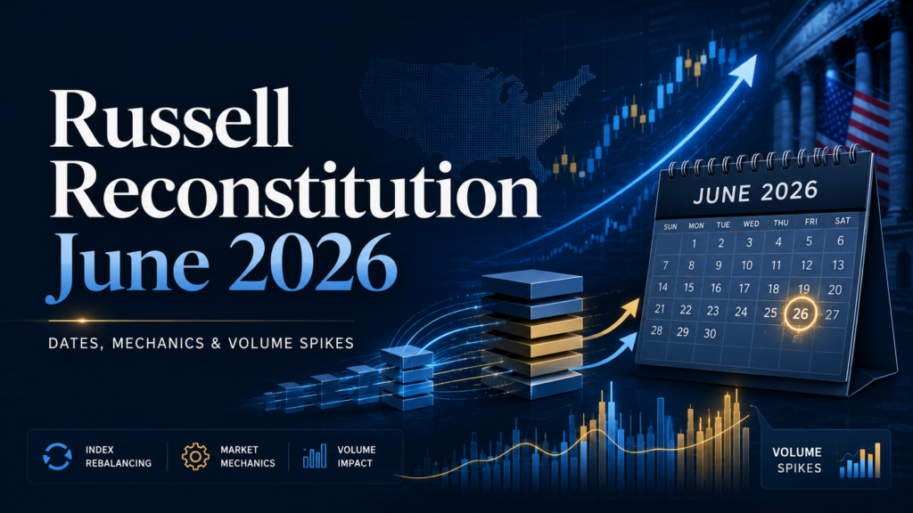 Russell Reconstitution June 2026: Dates, Mechanics, and Why Volume Spikes