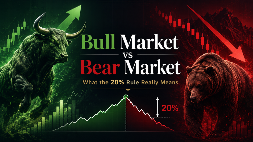 Bull Market vs Bear Market: What the 20% Rule Really Means