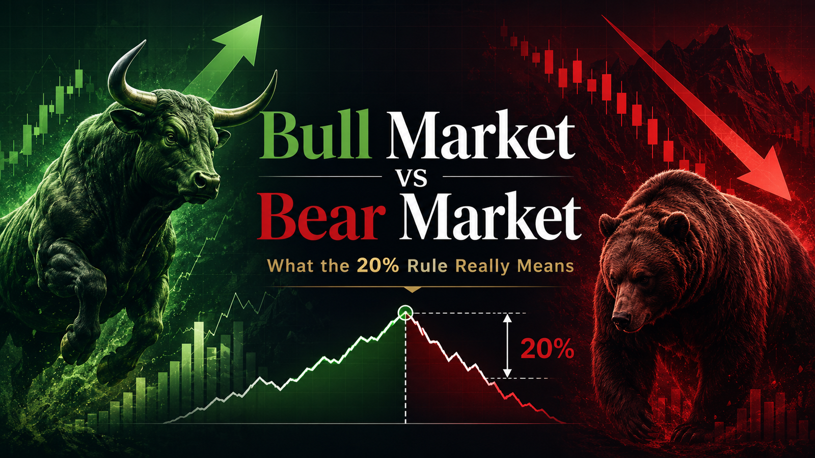 Bull Market vs Bear Market: The 20% Rule Explained | EskiSignal