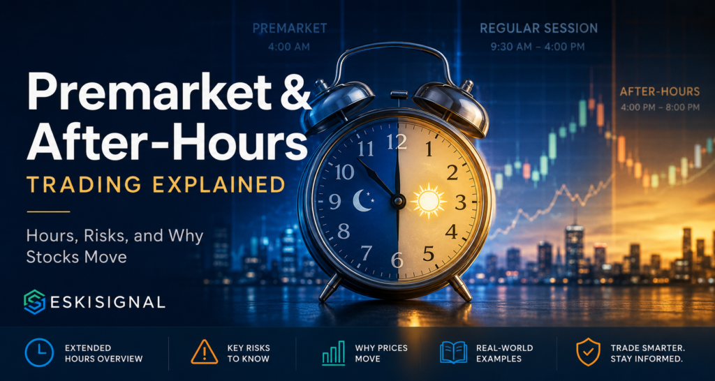 Premarket and After-Hours Trading Explained: Hours, Risks, and Why Stocks Move
