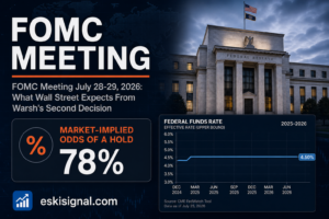 FOMC Meeting July 28–29, 2026: What Wall Street Expects From Warsh’s Second Decision
