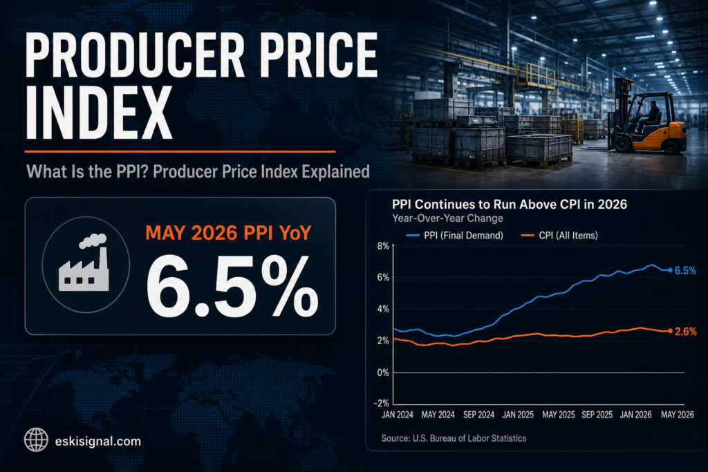 What Is the PPI? Producer Price Index Explained