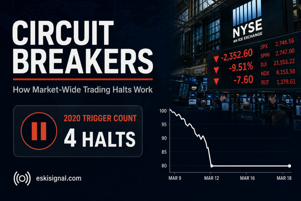 What Is a Circuit Breaker in Stock Trading? How Market-Wide Trading Halts Work