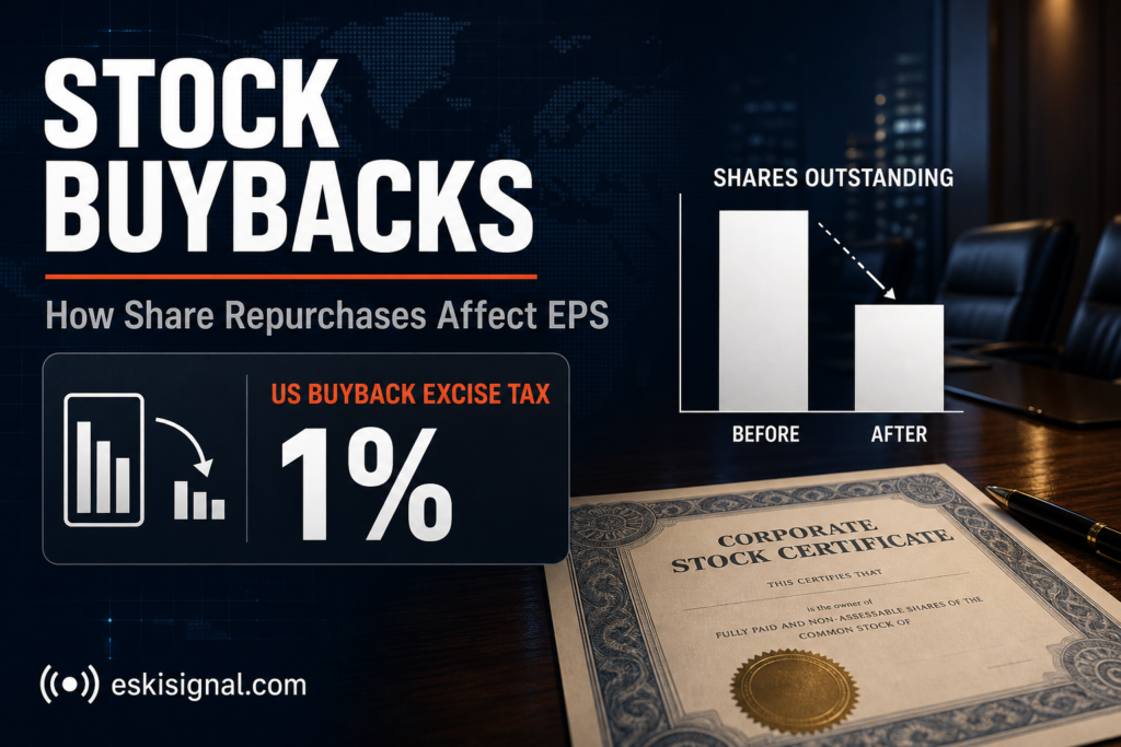 What Is a Stock Buyback? How Share Repurchases Affect EPS and Price